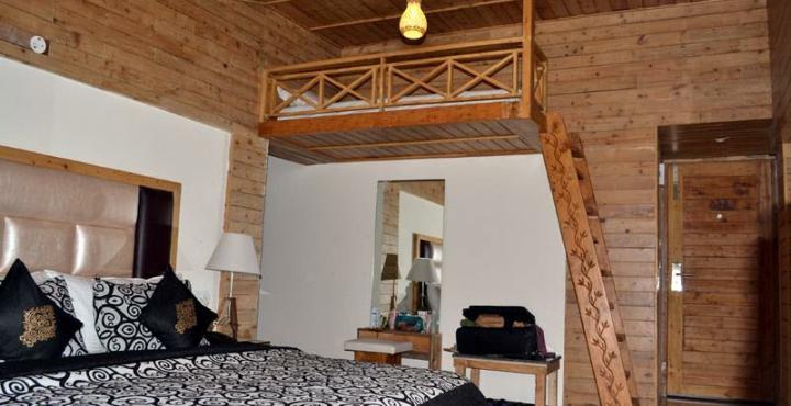 Swiss Wood Hotel Manāli Esterno foto